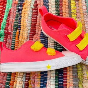 Converse | Ox Racer Velcro Contrast Sneakers